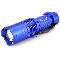 LINTERNA TACTICA LED AZUL